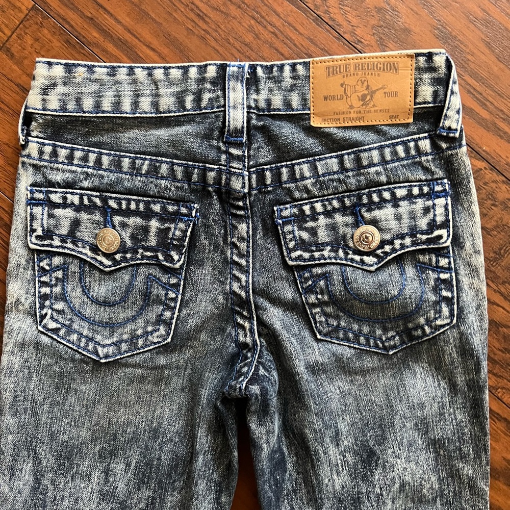 Kids stoned washed True religion jeans size 8